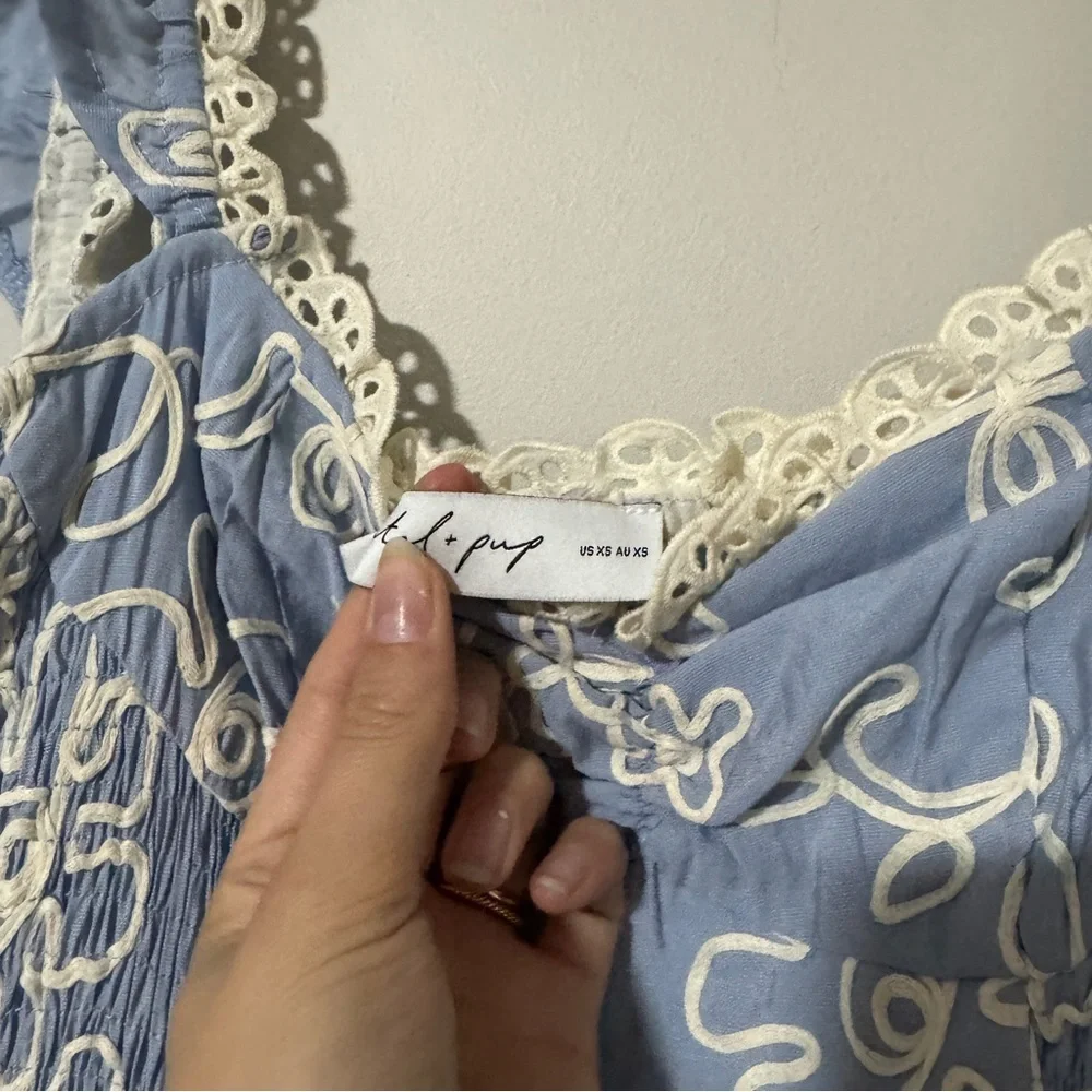 Petal & Pup Elise Midi Dress Size XS - Picture 7 of 8